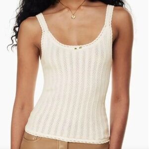 Aritzia Wilfred⎜EREMIA TOP⎜LIGHT BIRCH